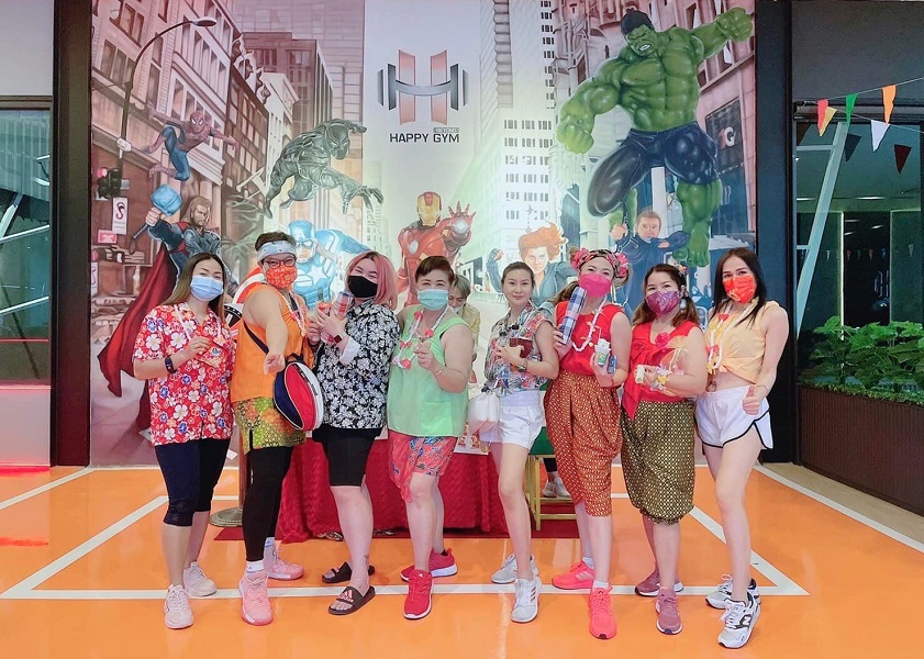ข่าวกีฬา - Happy Gym Beyond ร่วมสืบสานประเพณีปีใหม่ไทย จัดกิจกรรมสงกรานต์  Happy Songkran Festival 2022