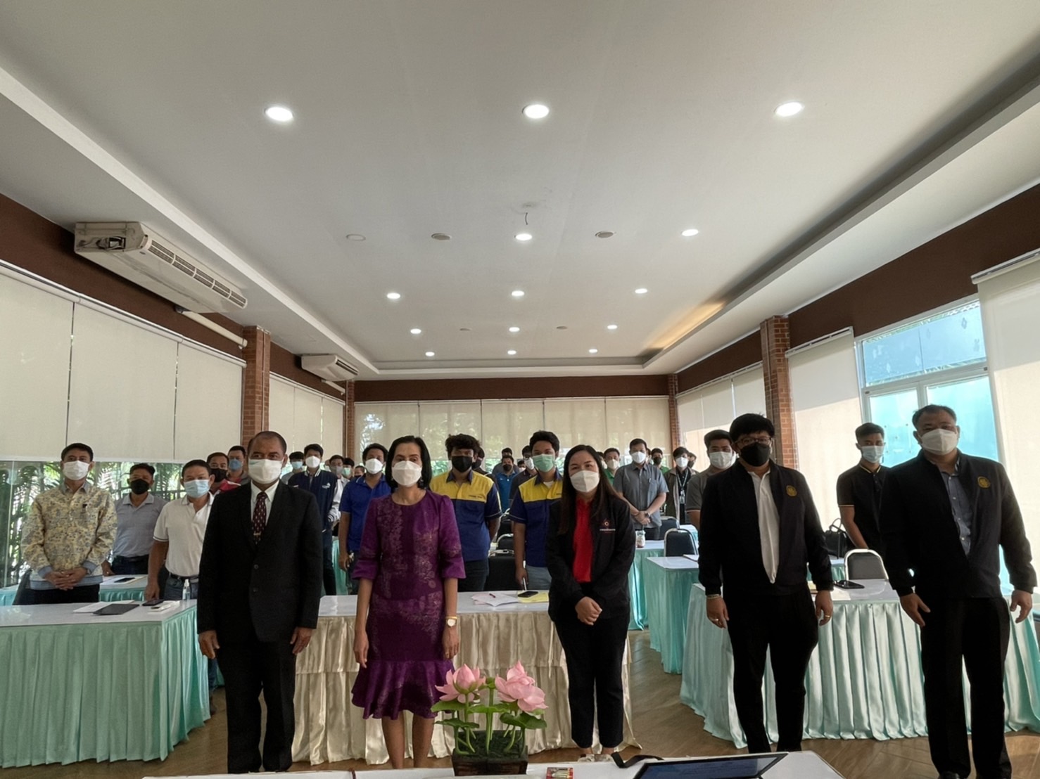 ข่าวราชการ, รัฐวิสาหกิจ - สำนักพัฒนามาตรฐานและทดสอบฝีมือแรงงาน ดำเนินการฝึกอบรมผู้ทดสอบมาตรฐานฝีมือแรงงาน สาขาช่างก่ออิฐ ระดับ 1