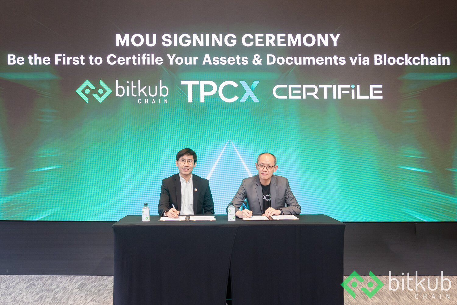 ข่าวธุรกิจ, สังคม - บิทคับเชน ร่วมกับ ทีพีซีเอกซ์ เปิดตัวโปรเจกต์ Certifile แพลตฟอร์มป้องกันการปลอมแปลงเอกสาร ผ่านการใช้เทคโนโลยีบล็อกเชน