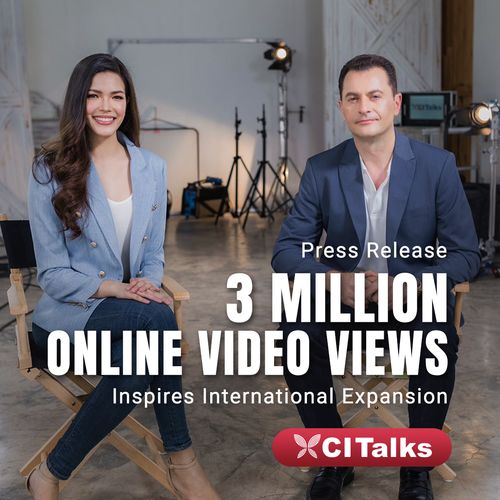 ข่าวการศึกษา - CI Talks วิดีโอออนไลน์สร้างแรงบันดาลใจกับยอดชมทะลุสามล้านวิวหลังเปิดตัวเมื่อต้นปี 2564 พร้อมแผนขยา