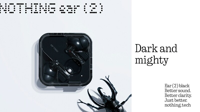 ข่าวไอที - Nothing เปิดตัวหูฟังไร้สาย Ear (2) Black พร้อมสองฟีเจอร์ใหม่บนแอป Nothing X