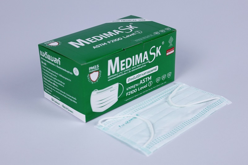 ข่าวสินค้า, บริการ - TM แนะนำหน้ากากอนามัยยี่ห้อ Medimask ป้องกันเชื้อโรคอย่างมั่นใจราคาเพียงกล่องละ 90 บาท