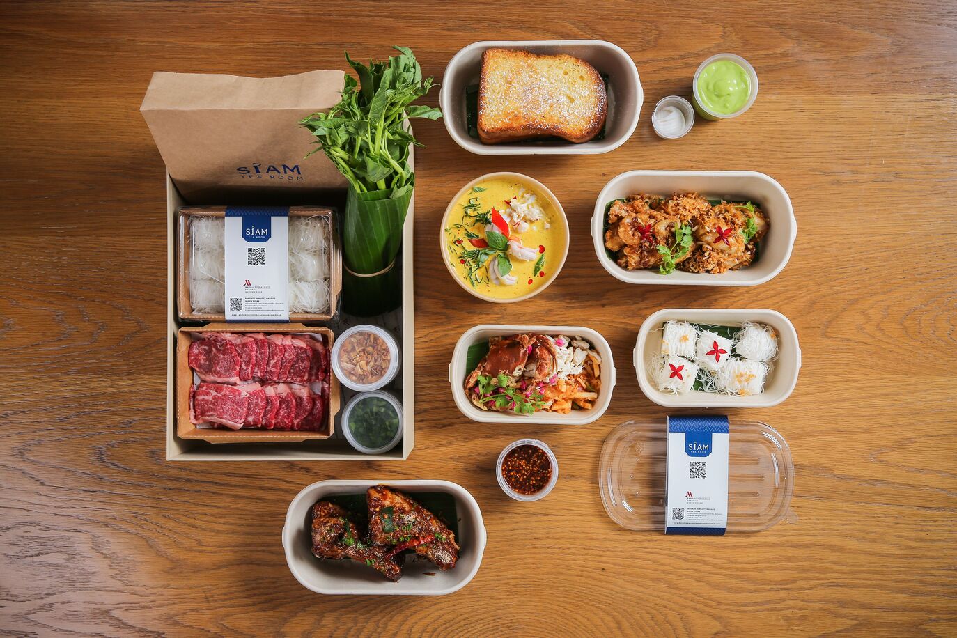 ข่าวอาหาร, เครื่องดื่ม - Enjoy Authentic Thai Cuisine in the Comfort of Home with Siam Tea Room?s New Menus