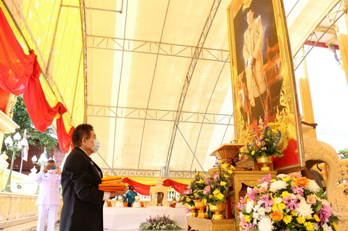 ข่าวงานอีเว้นท์ - มูลนิธิป่อเต็กตึ๊ง  พร้อมด้วยหน่วยงานในเครือ ถวายผ้าพระกฐินพระราชทาน ประจำปี 2564 ณ วัดเจริญสุขารามวรวิหาร จังหวัดสมุทรสงคราม 