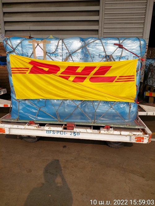 ข่าวโควิด-19 (ยกเลิก) - DHL Global Forwarding ส่งยาต้านไวรัสโควิด-19 สู่ประเทศไทย