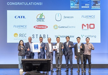 ข่าวพลังงาน, สิ่งแวดล้อม - CATL ภูมิใจระบบกักเก็บพลังงานด้วยแบตเตอรี่ EnerOne คว้ารางวัลอีอีเอส อวอร์ด ปี 2565