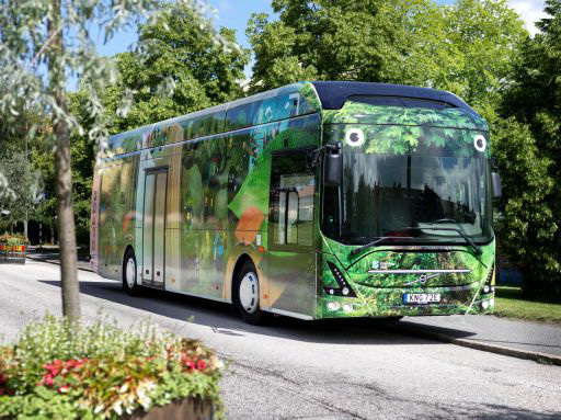 ข่าวขนส่ง - Volvo Buses tests its first electric bus in Mexico