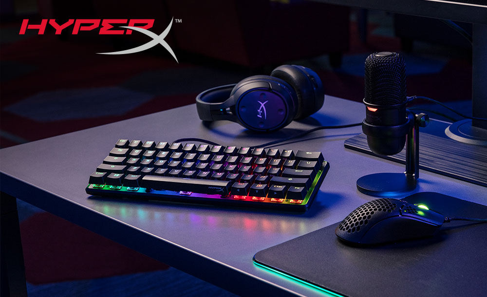 ข่าวไอที - HyperX เปิดตัวคีย์บอร์ดเกมมิ่งแบบแมคคานิคอล Alloy Origins 60 ในประเทศไทย
