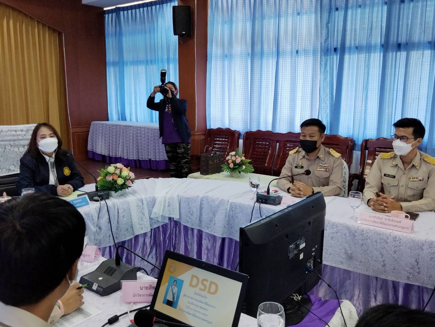 ข่าวราชการ, รัฐวิสาหกิจ - สำนักงานพัฒนาฝีมือแรงงานเพชรบูรณ์ ให้การต้อนรับนางจิรวรรณ สุตสุนทร ผู้ตรวจราชการกรมพัฒนาฝีมือแรงงาน เนื่องในโอกาสเดินทางมาตรวจราชการ