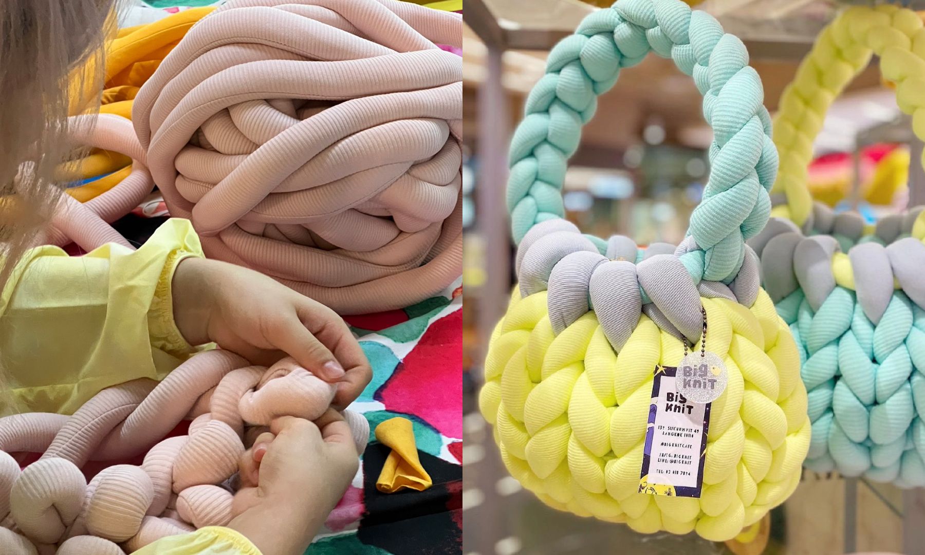 ข่าวงานอีเว้นท์ - Knitting goes XL this June at Hotel Indigo Bangkok’s ART-TEA Time Workshop.