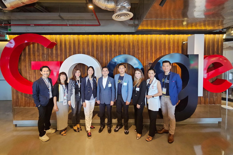 ข่าวไอที - คณะผู้บริหารดิจิทัล ซีอีโอ รุ่นที่6 ศึกษาดูงาน Google Thailand