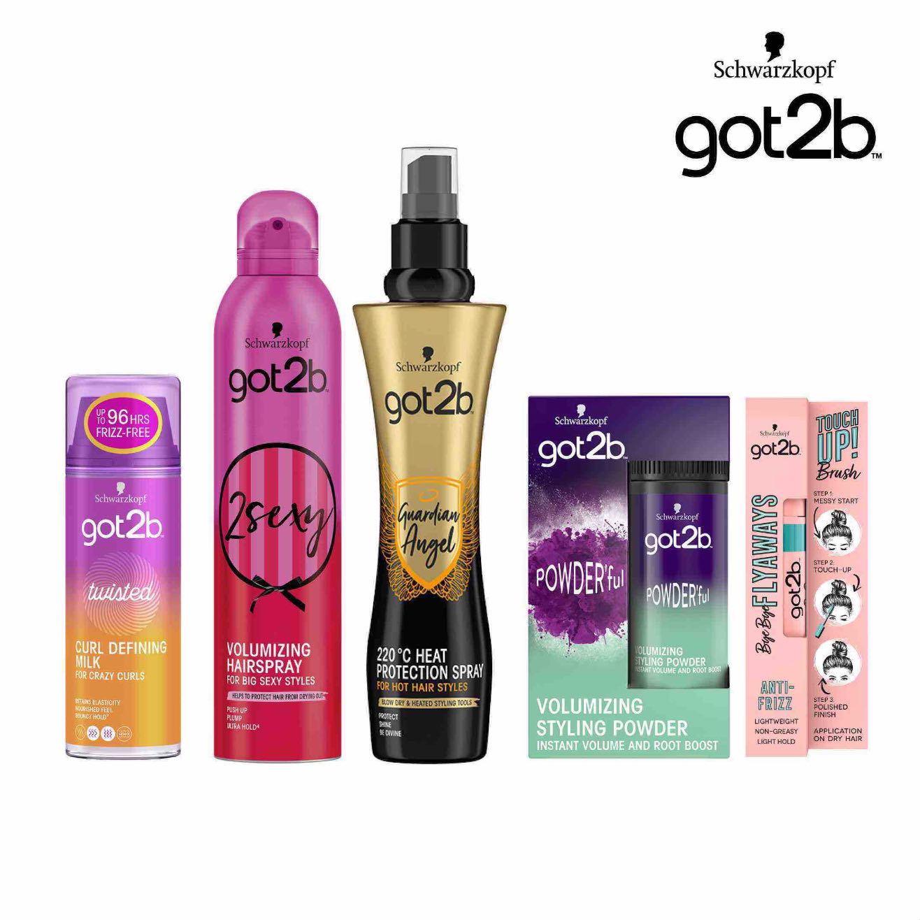 ข่าวแฟชั่น - ชวาร์สคอฟ (ประเทศไทย) เปิดตัว got2b ไอเทมใหม่ 5 ผลิตภัณฑ์ จัดแต่งทรงผมพร้อมบำรุงได้ง่ายๆ ในสไตล์ที่