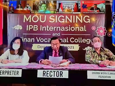 ข่าวการศึกษา - วิทยาลัยอาชีวศึกษาจี่หนาน และ IPB International ลงนามความร่วมมือ