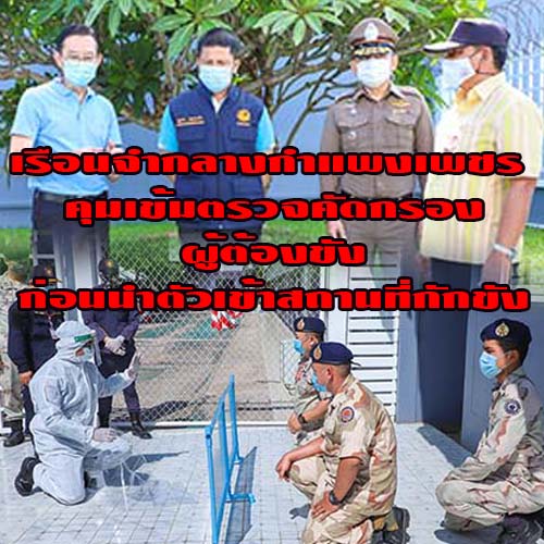 ข่าวราชการ, รัฐวิสาหกิจ - เรือนจำกลางกำแพงเพชรคุมเข้ม เฝ้าระวังโควิด-19 