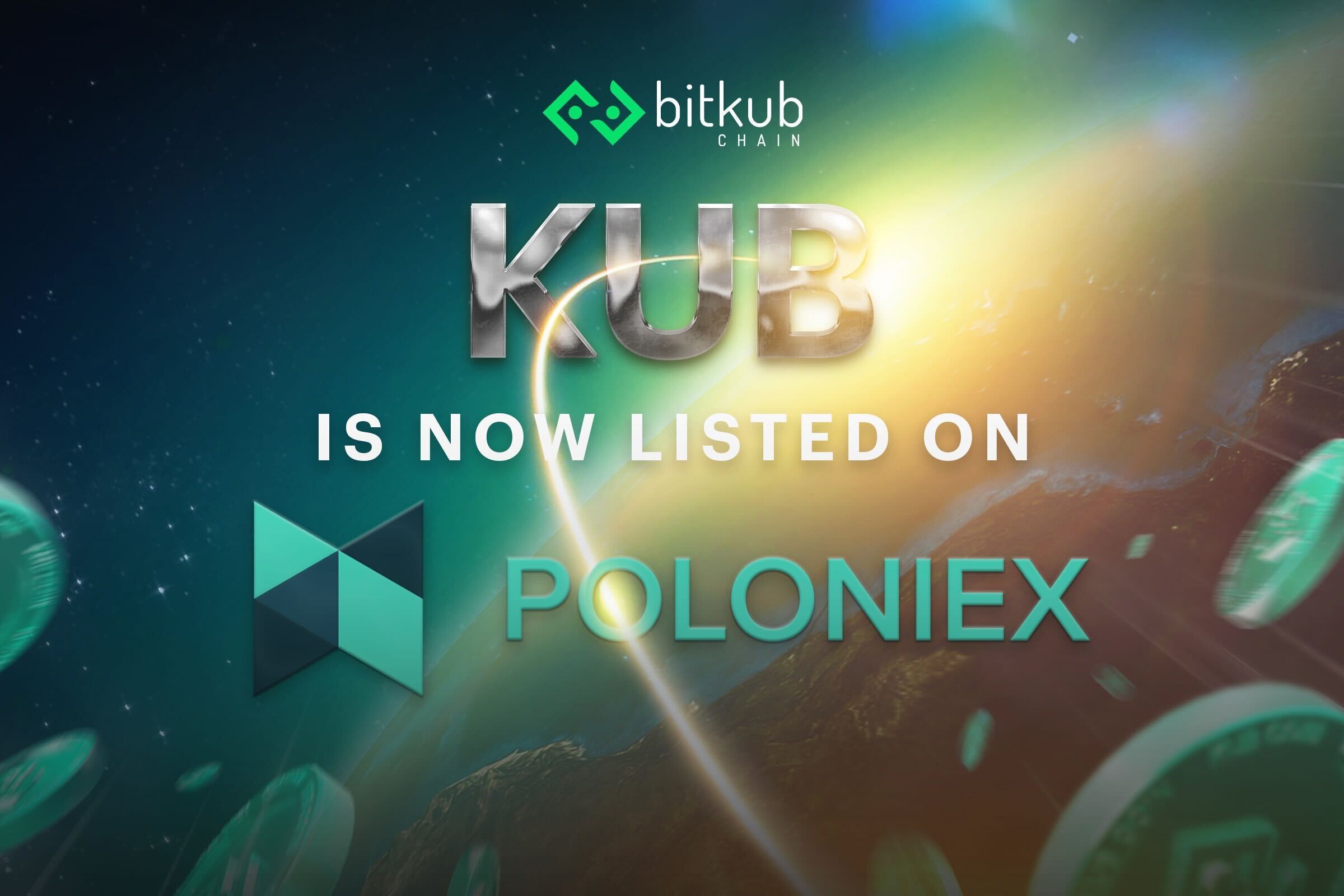 ข่าวการเงิน - Money News Bitkub Chain ได้นำเหรียญ KUB  เข้าลิสต์บนกระดานซื้อขายสินทรัพย์ดิจิทัล Poloniex เป็นที่เรียบร้อยแล้ว กับอีกก้าวในการเตรียมความพร้อมสู่การเป็นเครือข่าย Blockchain ระดับโลก