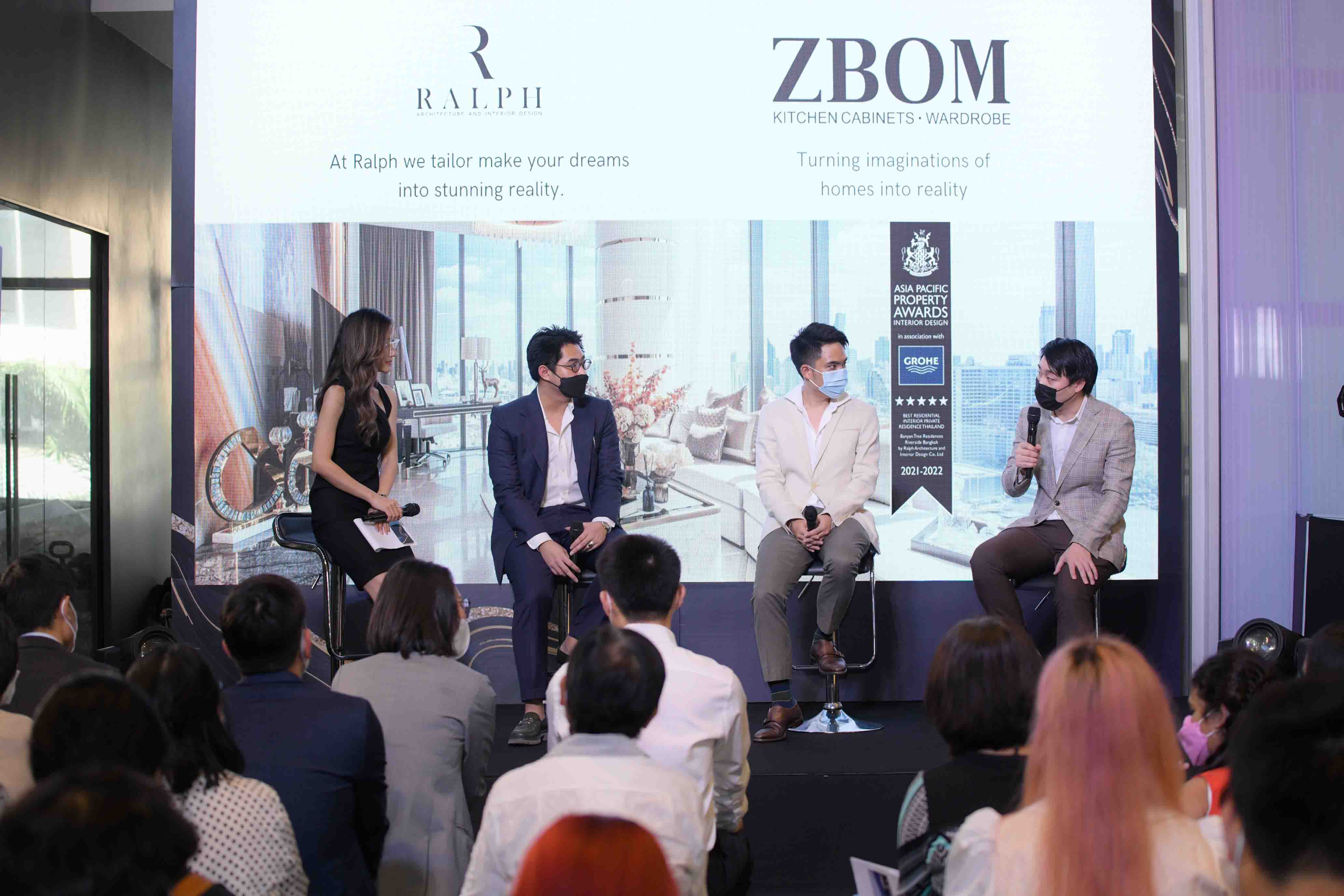 ข่าวงานอีเว้นท์ - ราลฟ์ อาคิเทคเจอร์แอนด์อินทีเรียดีไซน์  เปิดตัว ZBOM แบรนด์เฟอร์นิเจอร์ ระดับโลก เจ้าแรกใน South East Asia