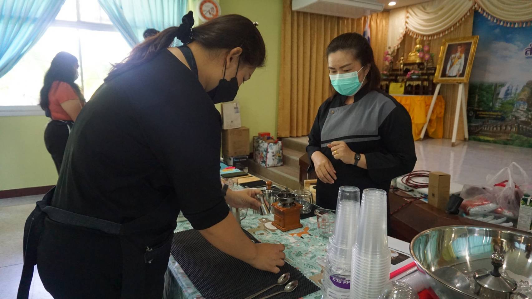 ข่าวราชการ, รัฐวิสาหกิจ - สนพ.กำแพงเพชร เปิดฝึกอบรมประเภทการฝึกยกระดับฝีมือ หลักสูตรการประกอบธุรกิจร้านกาแฟ