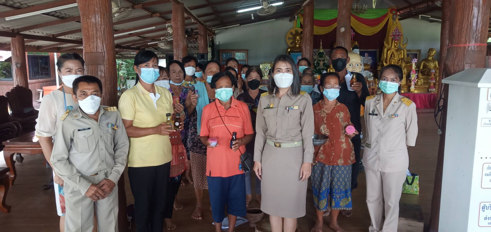 ข่าวราชการ, รัฐวิสาหกิจ - สนพ.กำแพงเพชร เปิดฝึกอบรมการฝึกอาชีพเสริม หลักสูตรการแปรรูปผลิตภัณฑ์ทางการเกษตร