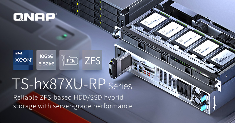 ข่าวไอที - QNAP TS-hx87XU-RP Hybrid Storage