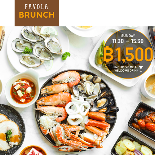 ข่าวอาหาร, เครื่องดื่ม - SUNDAY BRUNCH AT FAVOLA ITALIAN INDULGENCE IN CHIANG MAI