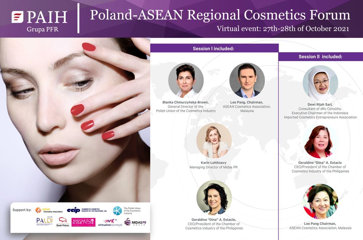ข่าวงานอีเว้นท์ - มิดัส พีอาร์ เข้าร่วมงานสัมมนา  ?Poland-ASEAN Regional Cosmetics Forum? ในหัวข้อ  ?การส่งเสริมการตลาดอุตสาหกรรมธุรกิจเครื่องสำอางอย่างมีประสิทธิภาพ?