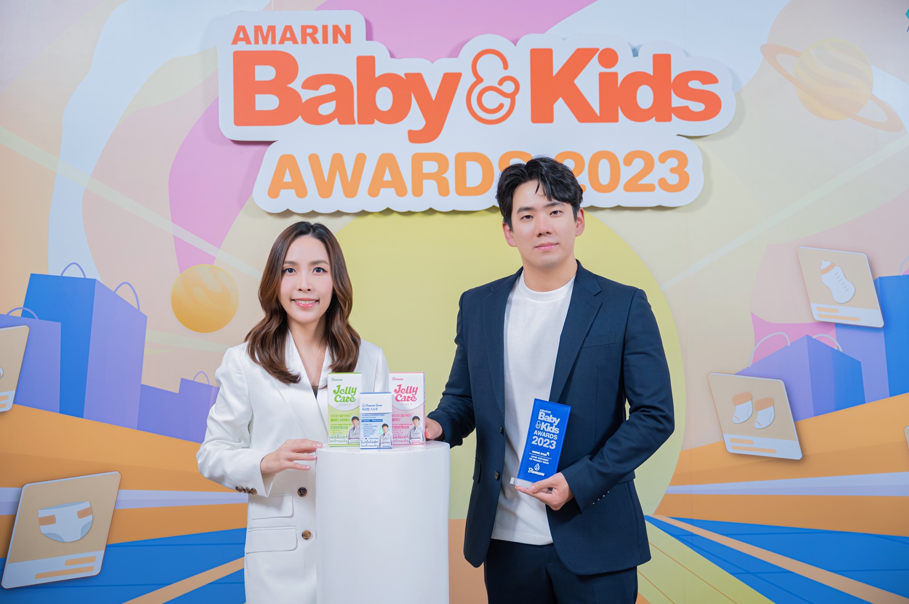 ข่าวสุขภาพ - Biomom คว้ารางวัล RisingStar Choices Awards  ในงานประกาศรางวัล Amarin Baby & Kids Awards 2023