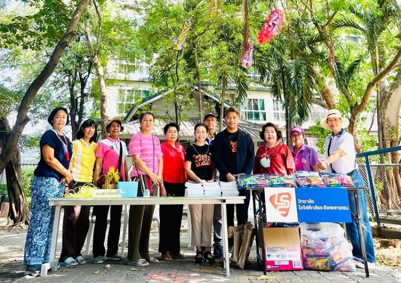 ข่าวการศึกษา - LSC SPU ส่งมอบความสุข วันเด็กแห่งชาติ เด็กๆชุมชนเคหะบางบัว 