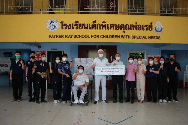 ข่าวประชาสัมพันธ์ - PR News ดั๊บเบิ้ล เอ สนับสนุนการศึกษาของมูลนิธิพระมหาไถ่ฯ 