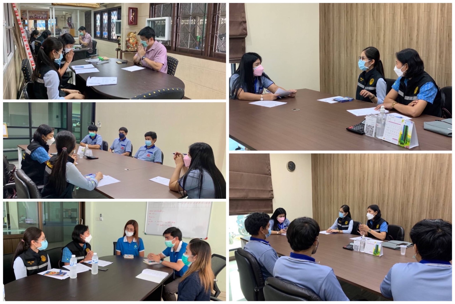 ข่าวธุรกิจ, สังคม - วันอังคาร ที่ 22 กุมภาพันธ์ 2565  สำนักงานพัฒนาฝีมือแรงงานสมุทรสาคร เข้าพบสถานประกอบกิจการ จำนวน 4 แห่ง เพื่อให้คำแนะนำเกี่ยวกับพระราชบัญญัติส่งเสริมการพัฒนาฝีมือแรงงาน พ.ศ. 2545 และแก้ไขเพิ่มเติม 