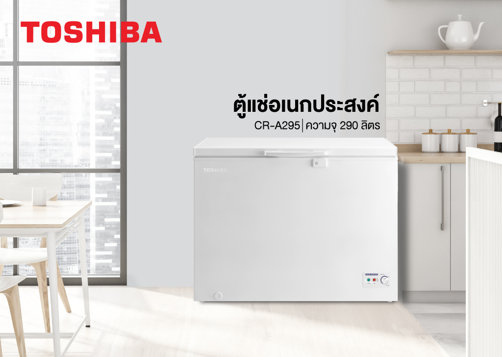 ข่าวสินค้า, บริการ - ความสด กักตุนได้ ด้วยตู้แช่อเนกประสงค์โตชิบา
