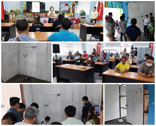 ข่าวประชาสัมพันธ์ - PR News พัฒนาแรงงานนนท์ จัดอบรม ติดตั้งกล้องวงจรปิด 