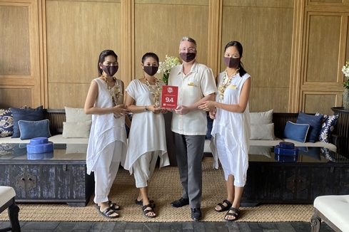 Cape Nidhra Hotel Hua Hin celebrates the success of the year 2021 again with Loved by Guests Most