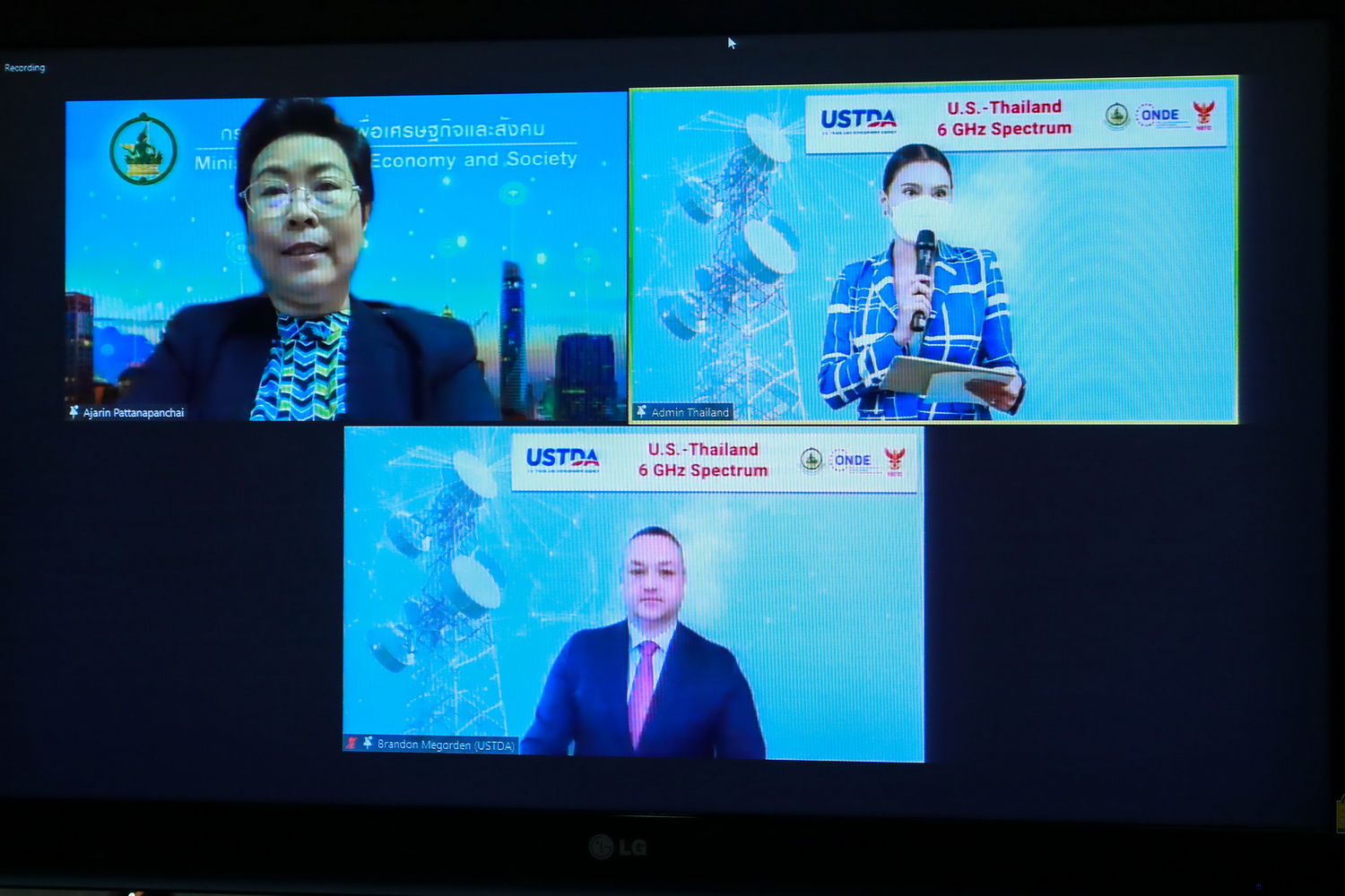 ข่าวราชการ, รัฐวิสาหกิจ - ดีอีเอส หนุน สดช.-กสทช. จัดประชุมเชิงปฏิบัติการ  หัวข้อ U.S.- Thailand 6 GHz Standard Workshop