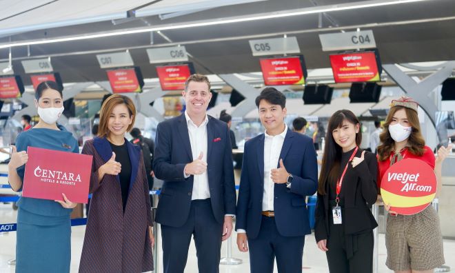 English News - Centara expands airline partnership network with new Thai Vietjet deal