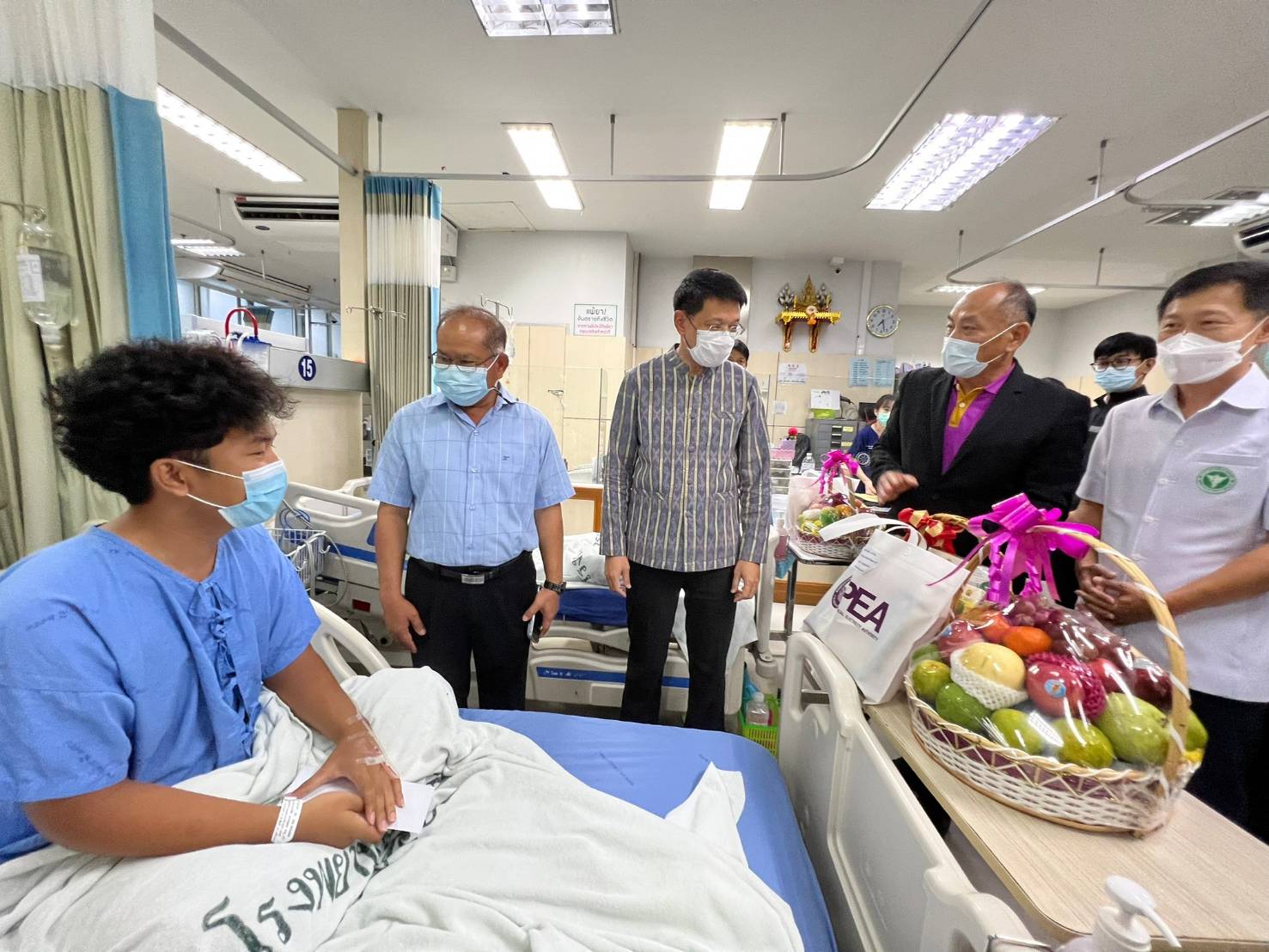 ข่าวประชาสัมพันธ์ - PR News การไฟฟ้าส่วนภูมิภาค (PEA) ชี้แจงกรณีเด็กนักเรียนถูกกระแสไฟฟ้าดูดได้รับบาดเจ็บ 5 ราย
