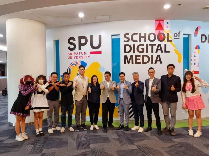 ข่าวการศึกษา - คณะดิจิทัลมีเดีย ม.ศรีปทุม ต้อนรับ เลขาฯรมช.กระทรวงศึกษาธิการ เยี่ยมชมการจัดการเรียนการสอนด้านดิจิทัลมีเดีย