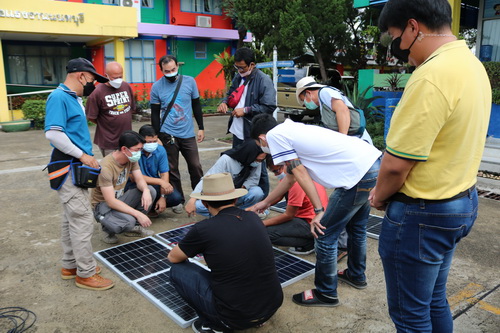 ข่าวราชการ, รัฐวิสาหกิจ - พัฒนาแรงงานนนท์ สร้างทักษะ Solar cell 