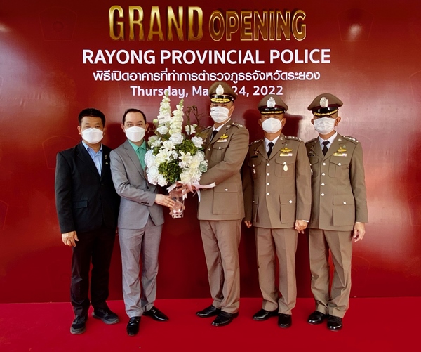 English News - Cape & Kantary Hotels Joins Congratulations on Grand Opening of Rayong Provincial Police Station