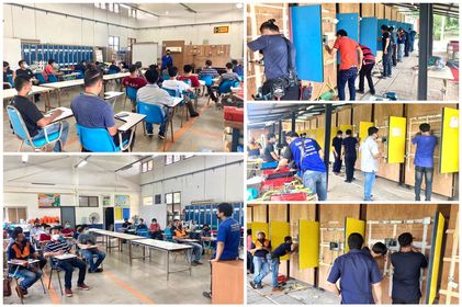 ข่าวราชการ, รัฐวิสาหกิจ - สำนักงานพัฒนาฝีมือแรงงานสมุทรสาคร ดำเนินการเปิดฝึกอบรม หลักสูตร ช่างไฟฟ้าภายในอาคาร