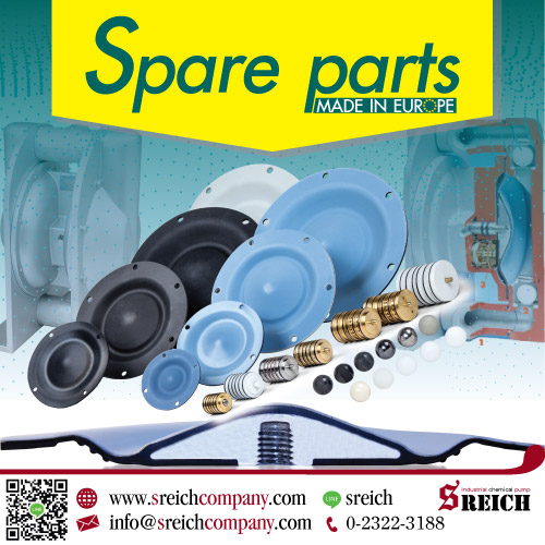 ข่าวธุรกิจ, สังคม - อะไหล่ปั๊มไดอะแฟรม อะไหล่ปั๊มเคมี Tapflo อะไหล่เครื่องสูบส่งของเหลว-หนืด