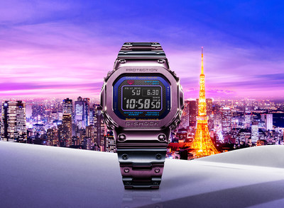 Casio เตรียมเปิดตัวนาฬิกา G-SHOCK เรือนโลหะสีทูโทนม่วง-น้ำเงิน