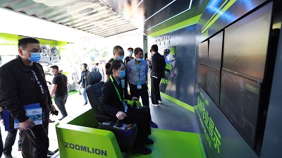 ระบบควบคุมทาวเวอร์เครนจากระยะไกลเทคโนโลยี 5G ของ Zoomlion