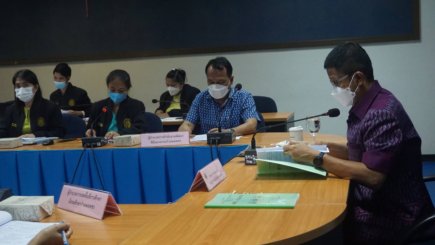 ข่าวราชการ, รัฐวิสาหกิจ - สนพ.กำแพงเพชร จัดประชุมคณะกรรมการขับเคลื่อนโครงการเพิ่มทักษะด้านอาชีพแก่นักเรียนที่ไม่ได้เรียนต่อหลังจบการศึกษาภาคบังคับ ครั้งที่ 1/2566