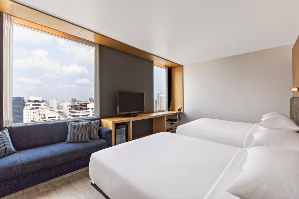 Aloft Bangkok Sukhumvit 11 Offers Connecting Rooms Allowing Families to Quarantine in Bangkok