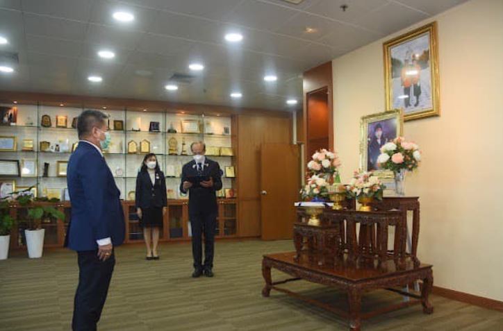 ข่าวราชการ, รัฐวิสาหกิจ - PEA รับมอบ ส.ค.ส. ประจำปี 2565