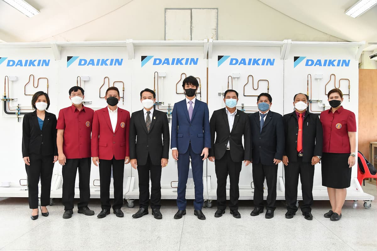 ข่าวธุรกิจ, สังคม - ไดกิ้น เดินหน้าจัดตั้ง ศูนย์ทดสอบมาตรฐานฝีมือแรงงานระดับ 2 ที่แรกในประเทศไทย ยกระดับทักษะ พัฒนาคนอาชีวะ-ช่างเครื่องปรับอากาศ