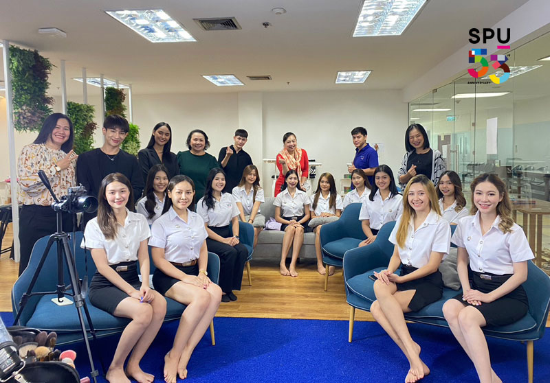 ข่าวการศึกษา - SPU พัฒนาบุคลิกภาพ Brand Ambassador SBS เรียนรู้ 