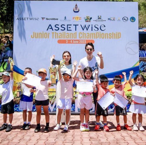 ข่าวภาษาอังกฤษ - The 1st AssetWise Junior Tennis Championship at Fitz Club Pattaya was a smashing success