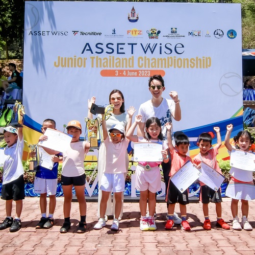 English News - The 1st AssetWise Junior Tennis Championship at Fitz Club Pattaya was a smashing success