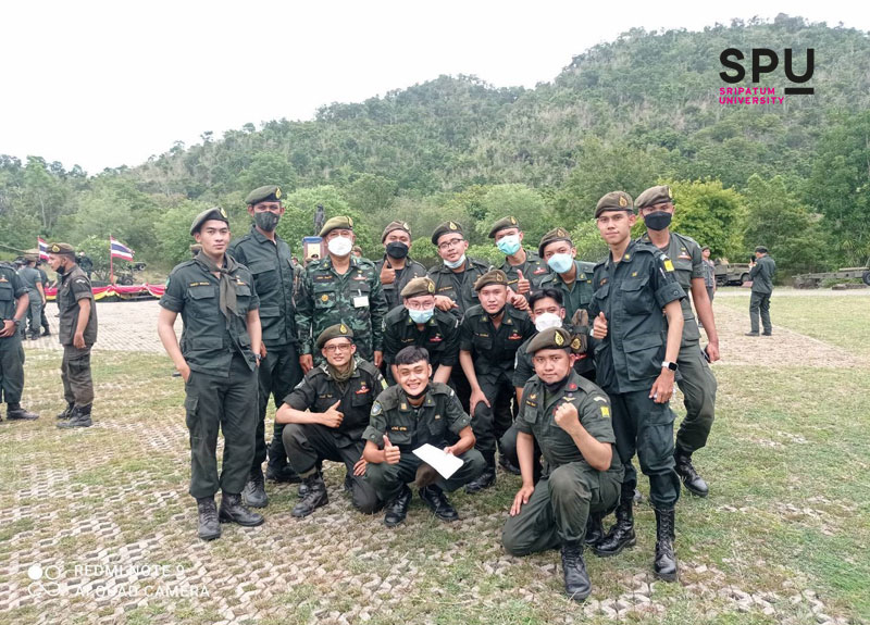 ข่าวการศึกษา - อีกหนึ่งประสบการณ์ นักศึกษาวิชาทหาร SPU  ฝึกภาคสนาม ?เขาชนไก่?